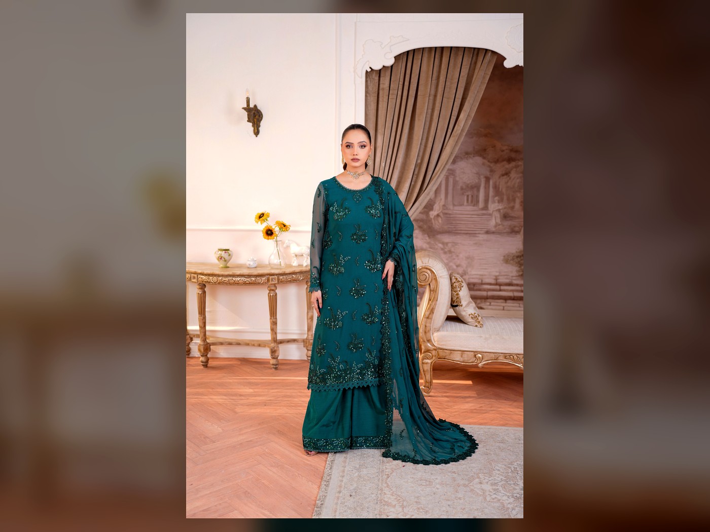 Stock fashion photograph used for visual presentation of the Farah Talib Aziz case study